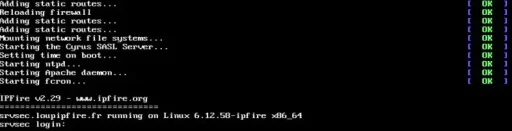 Capture - IPFire : Installation 36